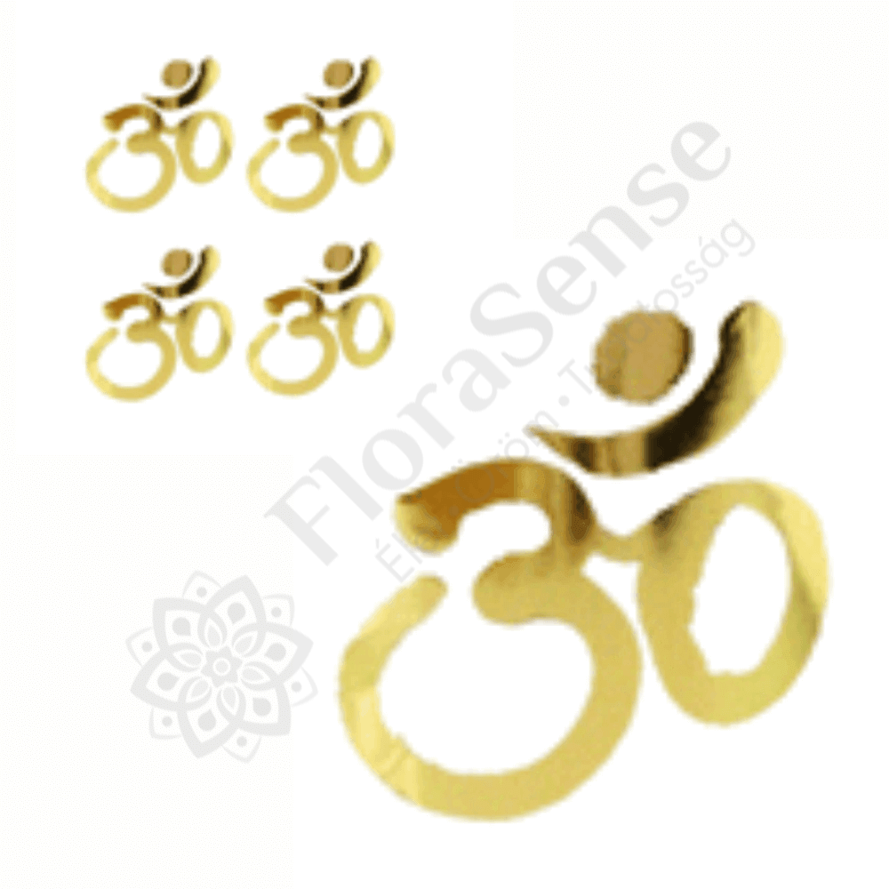 Univerzális OM matrica szett poharak ,kancsók, ivópalckok energetizálásásra, életterünk díszítésére.